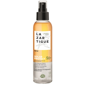 Lazartigue solar protect acqua solare protettiva spf50+ spray bifasico 150 ml