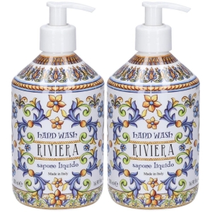 Cerca Offerte di Le maioliche sapone liquido gelsomino e vaniglia linea riviera 2x500 m e acquista online