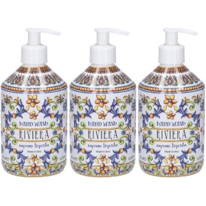 Cerca Offerte di Le maioliche sapone liquido gelsomino e vaniglia linea riviera 3x500 m e acquista online