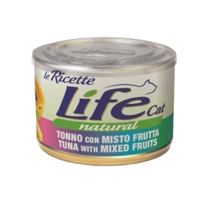 Cerca Offerte di Le ricette life cat natural tonno con mix frutta - alimento umido per gatti 150 gr e acquista online