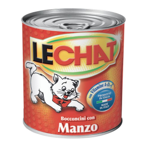 Lechat gatto manzo 720gr (lattina)