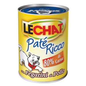 Cerca Offerte di lechat gatto pate' fegatini di pollo 400gr (lattina) e acquista online