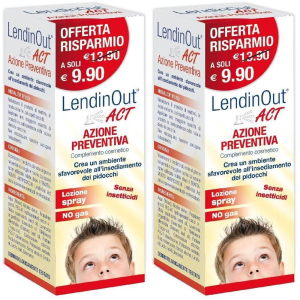 Cerca Offerte di lendinout act azione preventiva spray 100 ml 2x100 ml e acquista online