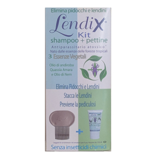 lendix kit shampoo e pettine antipidocch bugiardino cod: 912650468 