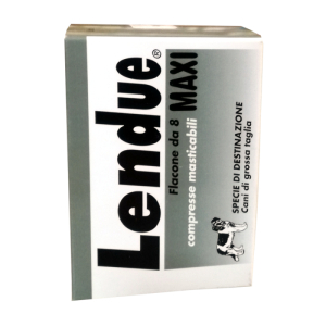 lendue maxi 8 compresse masticabili 480 mg bugiardino cod: 101980035 