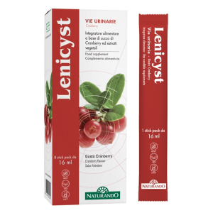 Cerca Offerte di lenicyst integratore per funzionalità delle vie urinarie 8 stick pack da 16ml e acquista online