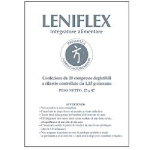 leniflex 20 compresse bugiardino cod: 912796923 
