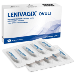 lenivagix 10 ovuli vaginali bugiardino cod: 934395169 
