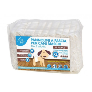 Cerca Offerte di leopet cane pannolini fascia maschi (xl) 41kg 79cm 12pz e acquista online