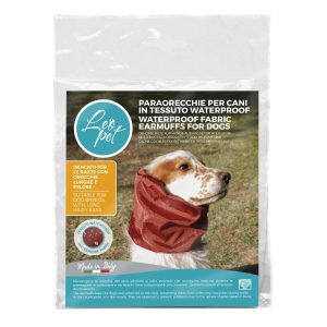 Leopet Paraorecchie per Cani in Tessuti Waterproof 20,5x19 cm