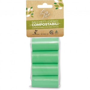 Cerca Offerte di leopet sacchetti igienici compostabili amido di mais 60pz e acquista online