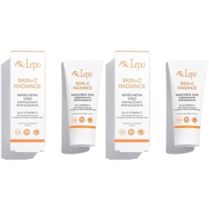Cerca Offerte di Lepo skin+c radiance maschera viso ultra perfezionante 2x50 ml e acquista online