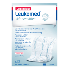 Leukomed skin sensitive sterile 8x10