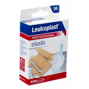 leukoplast elastic 20 pezzi ass 2m bugiardino cod: 970487233 