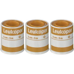 Cerca Offerte di leukopor® cerotto su rocchetto 5 cm x m set da 3 3x1 pz e acquista online