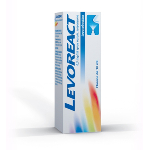 levoreact - 0,5 mg spray nasale confezione bugiardino cod: 035107010 