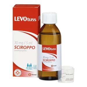 levotuss 30 mg-5 ml sciroppo sedativo della bugiardino cod: 026752016 