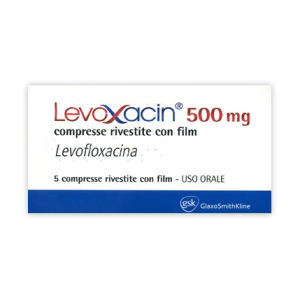 levoxacin 5 compresse rivestite 500mg bugiardino cod: 033940038 
