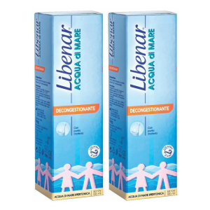 Cerca Offerte di libenar® acqua di mare decongestionante set da 2 2x100 ml spray nasale e acquista online
