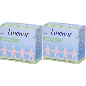 Cerca Offerte di libenar soluzione salina isotonica 0,9% flaconcini 2x15x5 ml gocce nas e acquista online