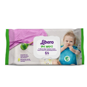 libero wet wipes 64 pezzi 4360 bugiardino cod: 926984081 