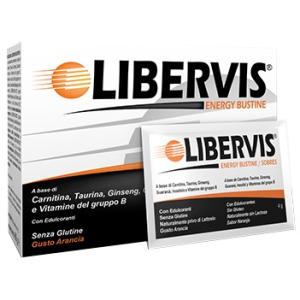 libervis energy arancia 20 bustine bugiardino cod: 935272791 