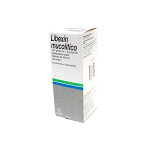 libexin mucolitico sospensione 200ml bugiardino cod: 023483035 