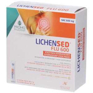 Cerca Offerte di lichensed flu 600 – 14 stick per gola e secrezioni bronchiali e acquista online