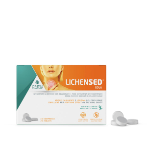 Lichensed gola balsamico promopharma 20 compresse