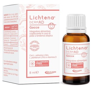 lichtena dermad gocce 8ml bugiardino cod: 946443532 