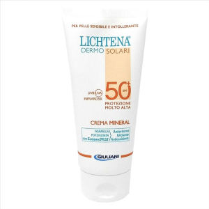 lichtena dermosolari mineral spf 50+ crema bugiardino cod: 975454253 