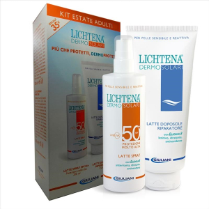 lichtena dermosolari kit estate adulti latte bugiardino cod: 973354184 