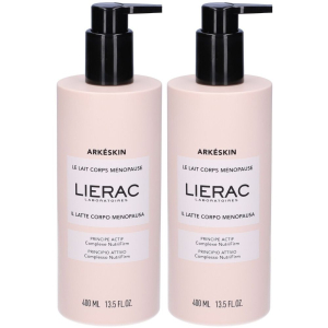 Cerca Offerte di lierac arkéskin il latte corpo menopausa set da 2 2x400 ml e acquista online