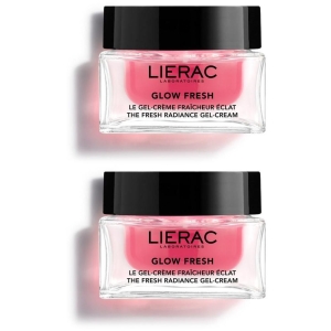 Cerca Offerte di Lierac glow fresh il gel-crema freschezza e luminosità 50ml 2x50 ml e acquista online