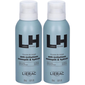 Cerca Offerte di lierac homme mousse rasatura anti-irritazione idratante lenitiva 2x150 e acquista online
