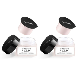 Cerca Offerte di lierac hydragenist crema reidratante illuminante ricarica set da 2 2x5 e acquista online
