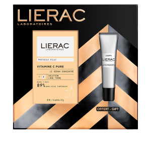 Cerca Offerte di lierac routine Éclat cofanetto con siero concentrato luminosità 30 ml + fluido correzione occhiaie 15 ml e acquista online