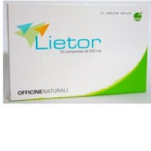 lietor 30 compresse 500mg bugiardino cod: 930453840 