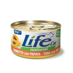 Cerca Offerte di Life natural cat tonno e papaya - alimento umido per gatti 85 gr e acquista online