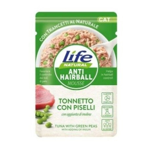 Cerca Offerte di lifepetcare life gatto natural anti hairball mousse tonnetto piselli 70gr (bustina) e acquista online