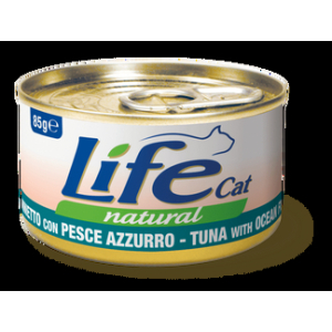 Cerca Offerte di lifepetcare life gatto natural tonno pesce azzurro 85gr (lattina) e acquista online