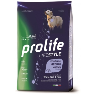 Cerca Offerte di Lifestyle mature medium large al pesce bianco & riso - alimento completo per cani 12 kg e acquista online