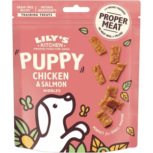 Cerca Offerte di Lily's kitchen puppy chicken and salmon nibbles snacks dog 70g lily's kitchen e acquista online