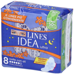 Cerca Offerte di lines idea ultra notte assorbenti 4x8 st e acquista online