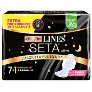 lines seta ultra extra 7+1pz bugiardino cod: 985649173 