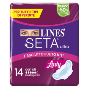 lines seta ultra lady ali 14 pezzi bugiardino cod: 975951272 