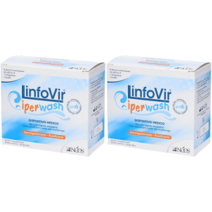 Cerca Offerte di linfovir iperwash soluzione salina ipertonica tamponata set da 2 2x8x6 e acquista online