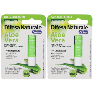 Cerca Offerte di lip balm forhans cosmetics lattoferrina aloe vera 2x1 st e acquista online