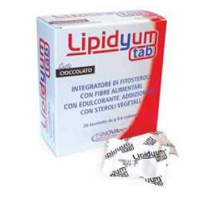 lipidyum tab cioccolato 20 tavolette bugiardino cod: 938796481 