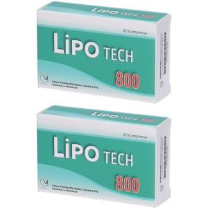 Cerca Offerte di lipo tech 800 compresse set da 2 pz e acquista online